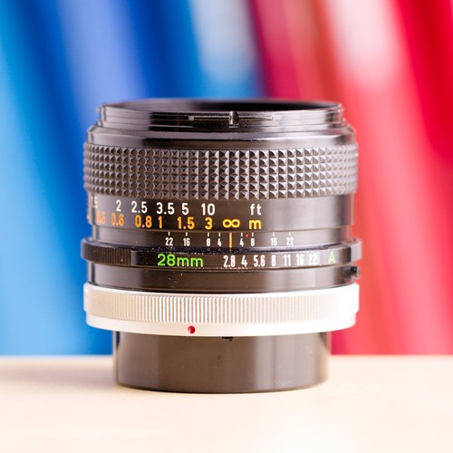 Canon 28mm 8 - fd, s.c